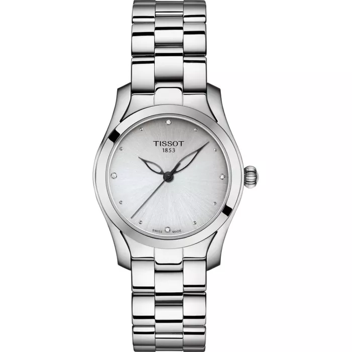 Tissot® Analogue 'T-wave' Women's Watch T1122101103600