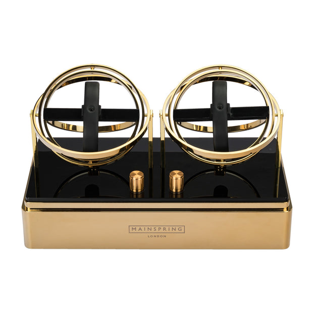 Mainspring Astronomy Dualism Watch Winder Gold