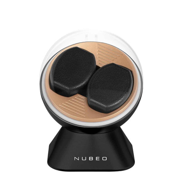 Mainspring Satellite Dual Slot Watch Winder Gemini Black