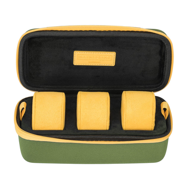 Mainspring Technospeed Watch Box Khaki Green