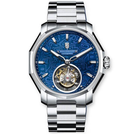Manufaktur Waldhoff Continental Damascus SS Royal Blue