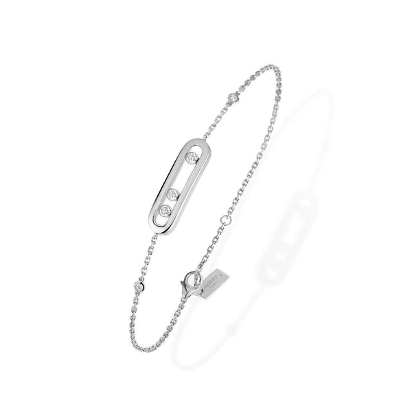 Baby Move Bracelet - White Gold