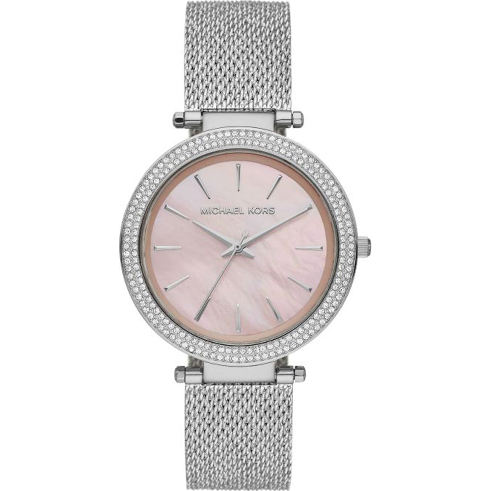 Darci Watch (Silver/Pink)