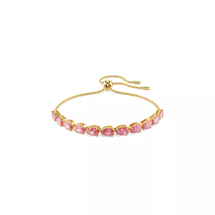 Swarovski® 'Matrix Pear' Women's Gold Plated Metal Bracelet - Gold 5707187