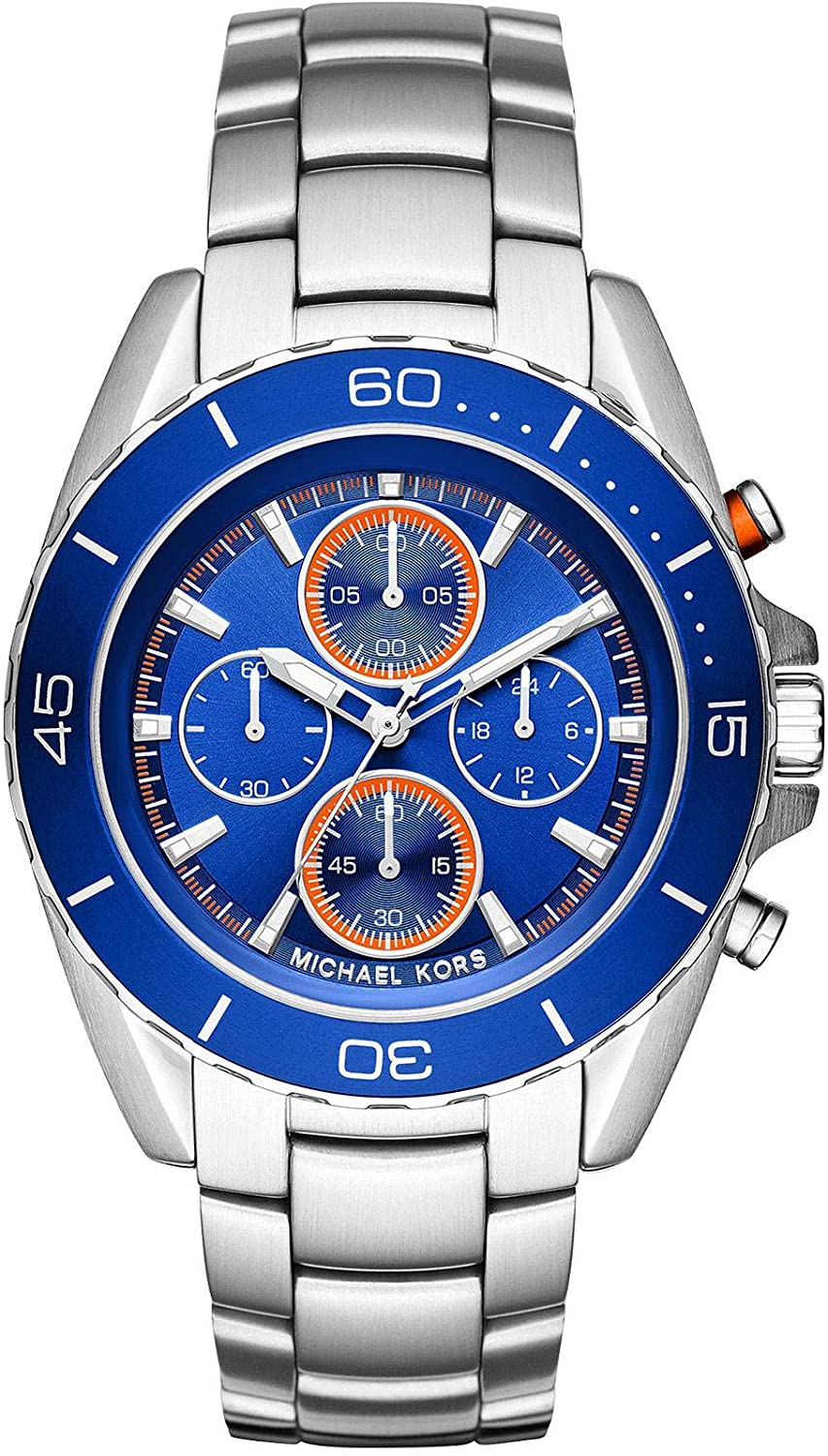 Jetmaster Chronograph Watch (Silver/Blue)