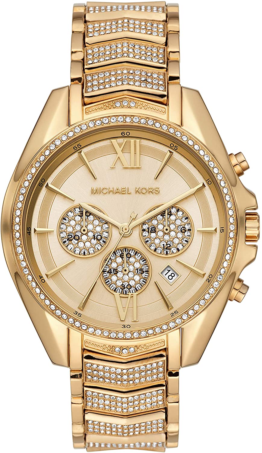 Whitney Chronograph Watch (Gold)