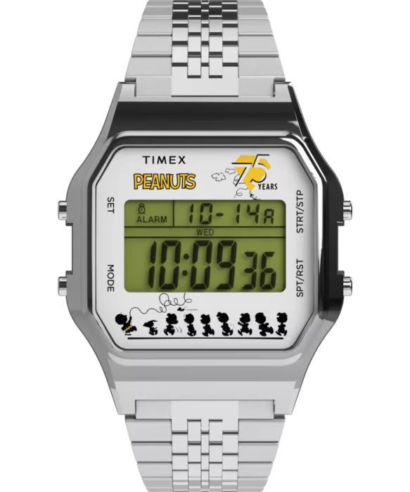 Timex® Digital 'Peanuts Timex 80' Men's Watch TW2Y20000