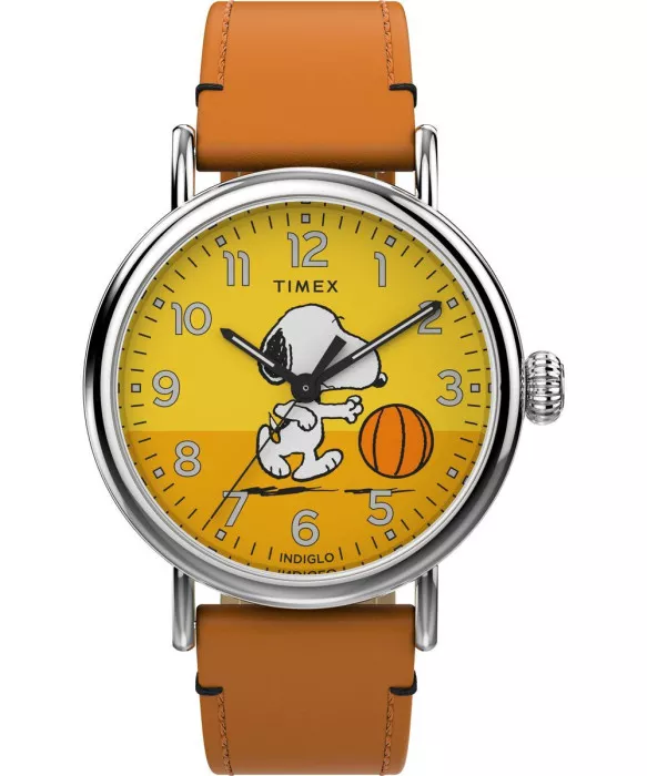 Timex® Analogue 'Standard X Peanuts Basketball' Men's Watch TW2W51900