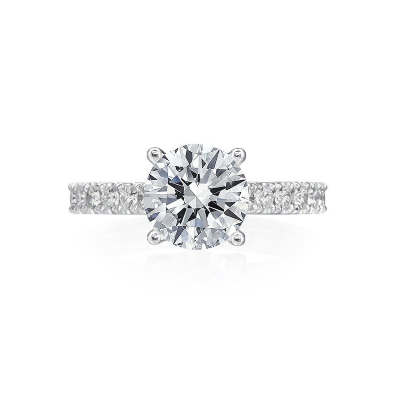 Moyer Collection 14KW 0.40ctw Diamond Engagement Ring Semi-Mounting- 364540