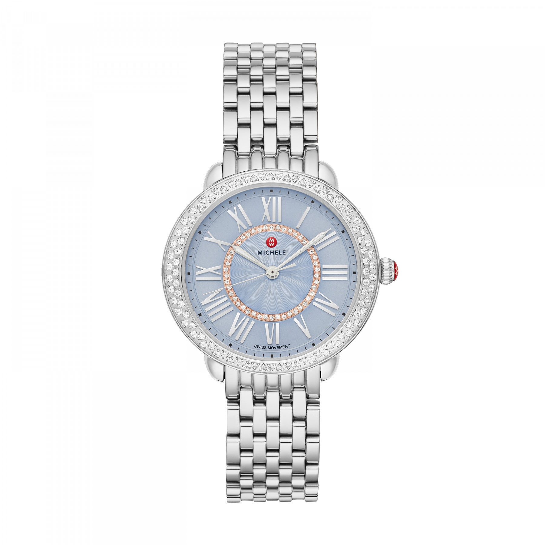 Serein Mid Stainless Diamond Watch