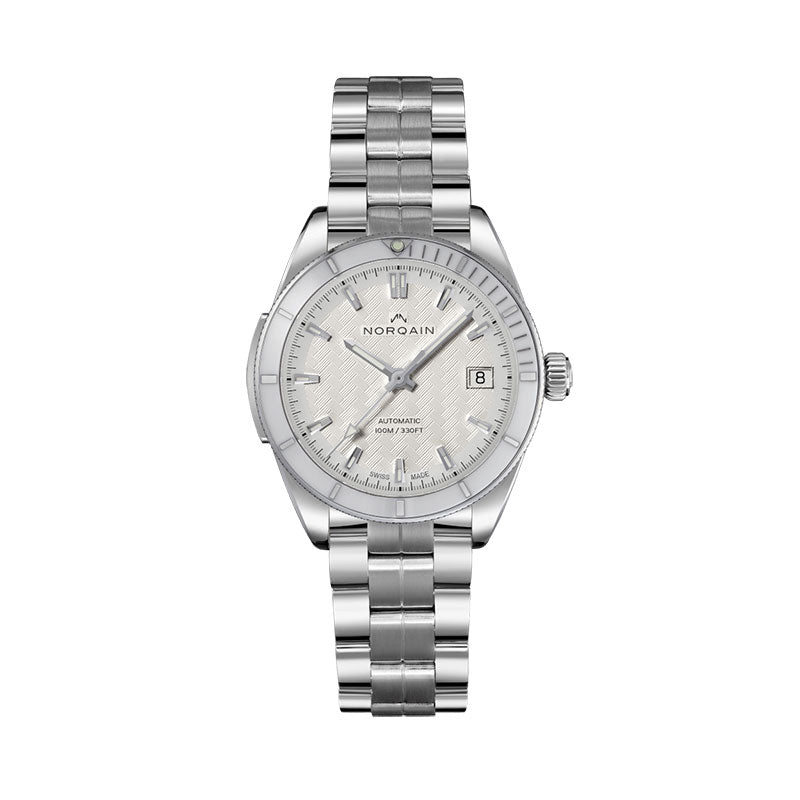 Norqain Adventure Sport 37mm Steel Bracelet- N1800.08S05.W01.S02