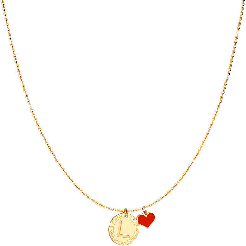 MyWorld Letter L Necklace (Gold)