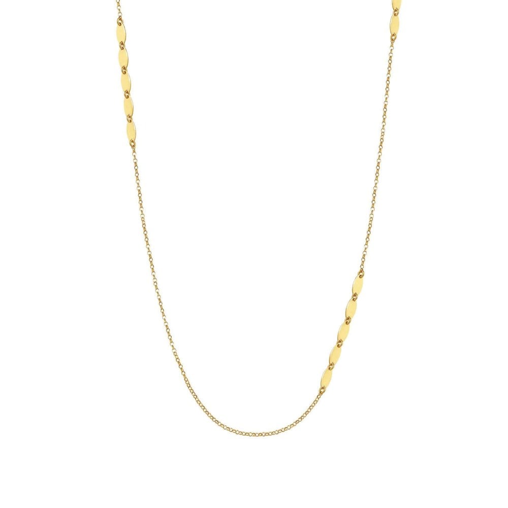 Long Armonie Gold Necklace with Pendants