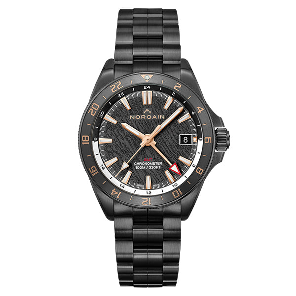 Norqain Adventure Neverest GMT Glacier Black 41mm - N1100.22B02.B01.B01