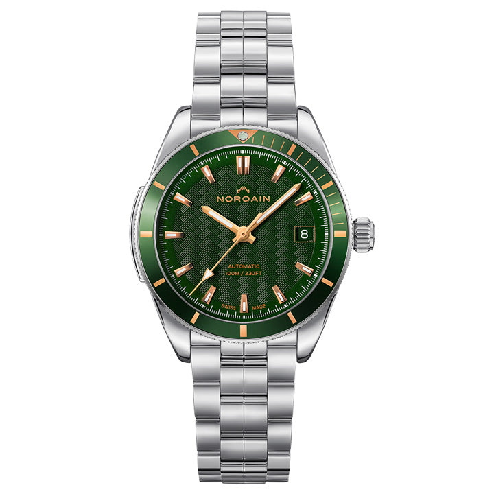 Norqain Adventure Sport 37mm Green & Gold - N1800.08S01.E01.S01