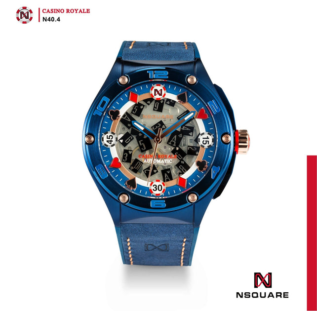 Nsquare Casino Royale Automatic 45mm Blue Limited Edition