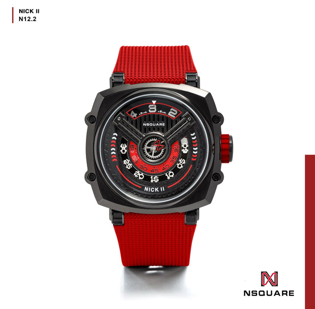 Nsquare Nick II Automatic 45mm Red