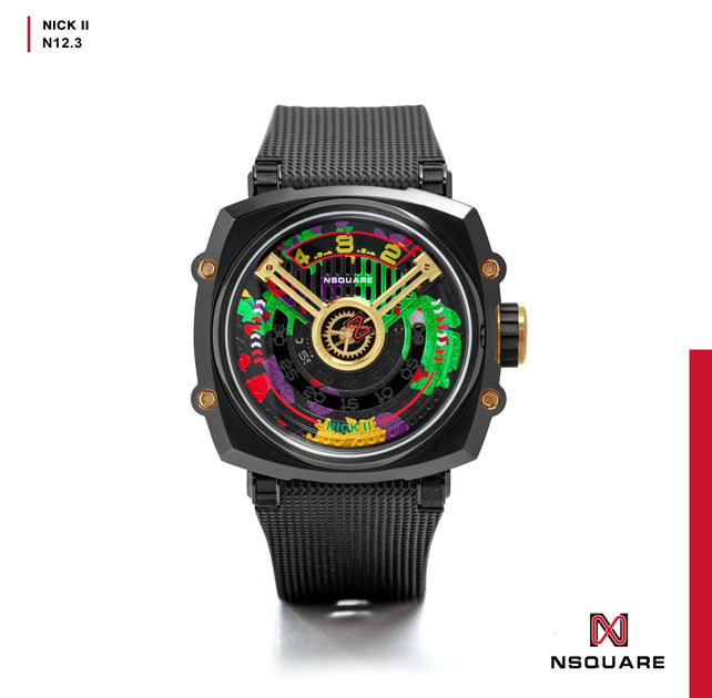 Nsquare Nick II Automatic 45mm Black
