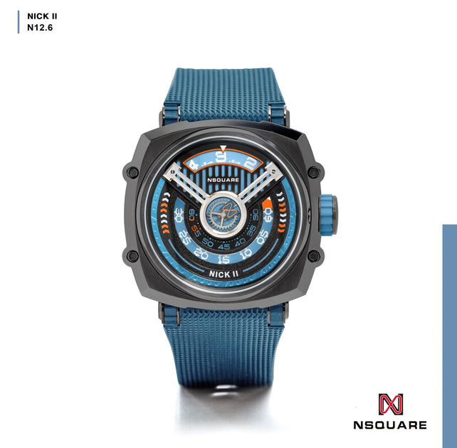 Nsquare Nick II Automatic 45mm Blue