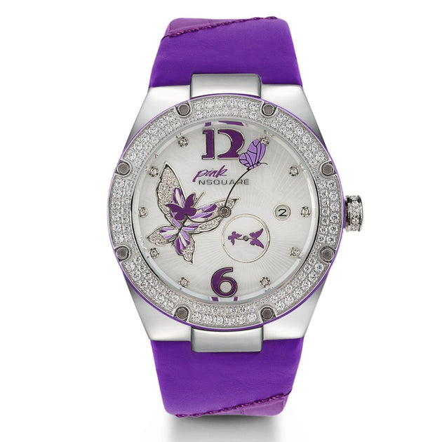 Nsquare Pink Gracefully Automatic 40mm Purple