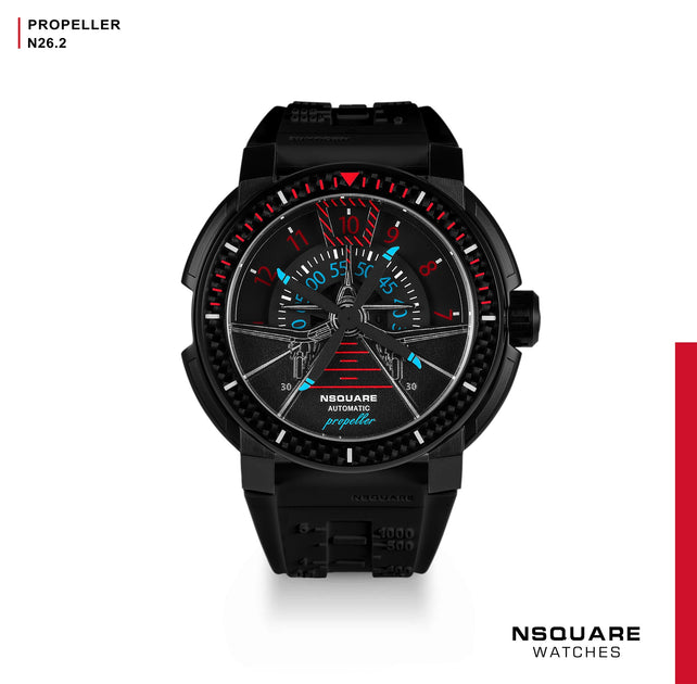 Nsquare Propeller Automatic 48mm Black