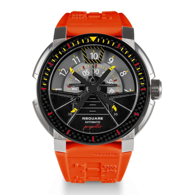 Nsquare Propeller Automatic 48mm Orange