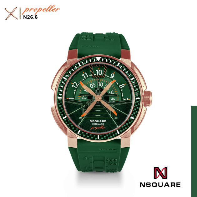 Nsquare Propeller Automatic 48mm Green