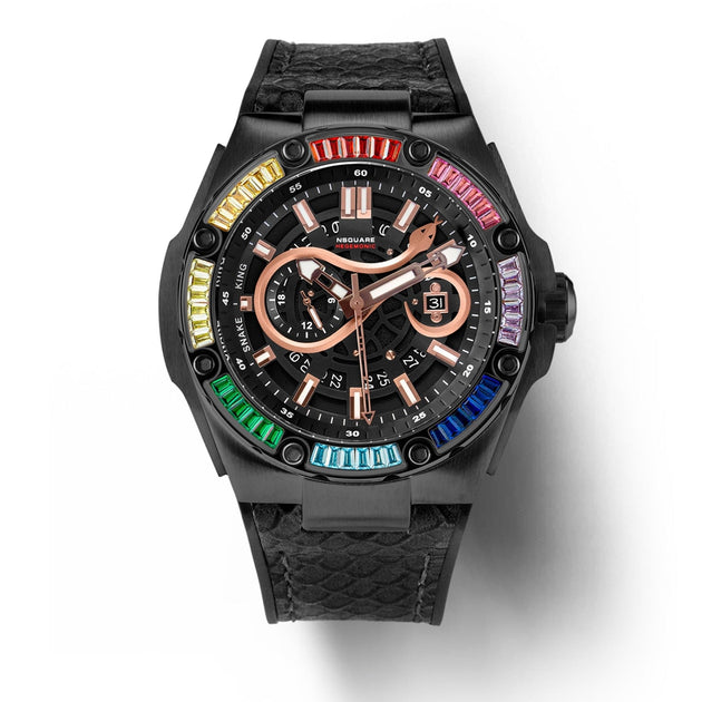 Nsquare Snake Special Edition Automatic 46mm Rainbow Black Limited Edition