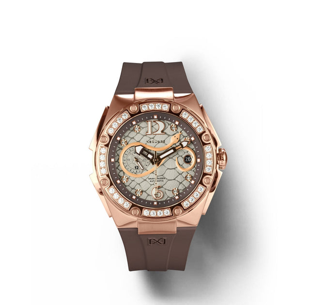 Nsquare SnakeQueen 39mm Automatic Chocolate