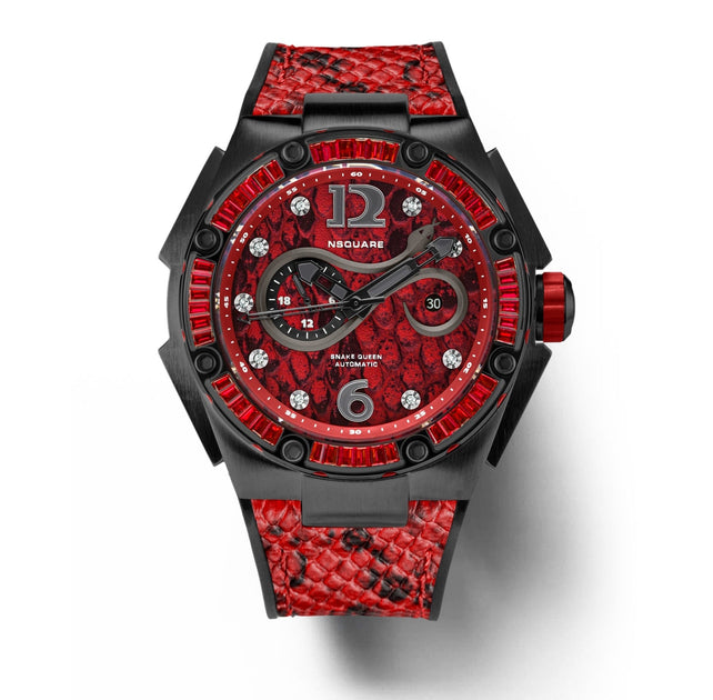Nsquare SnakeQueen Automatic 46mm Red