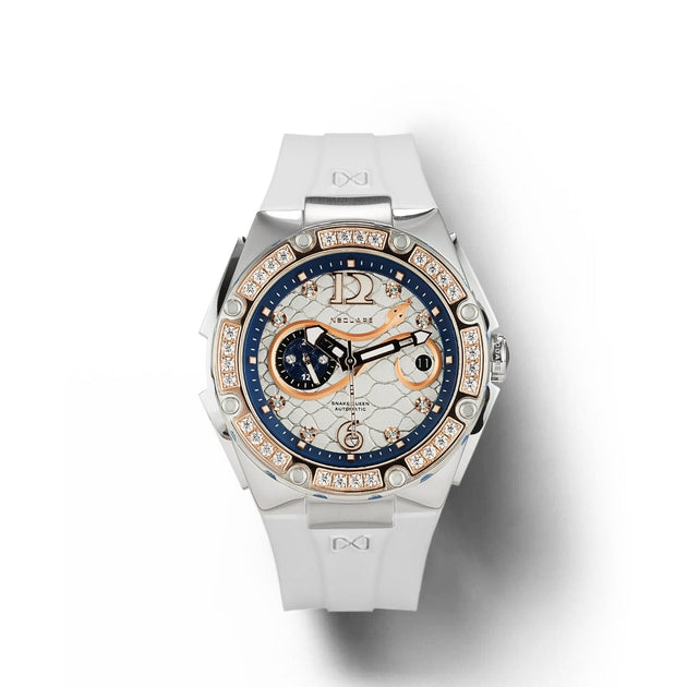 Nsquare SnakeQueen 39mm Automatic Rose Gold White