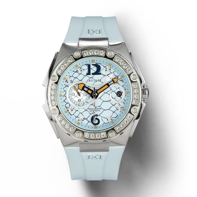 Nsquare SnakeQueen 39mm Automatic Light Blue