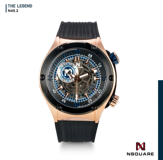 Nsquare The Legend Automatic 45mm Rose Gold Black Limited Edition