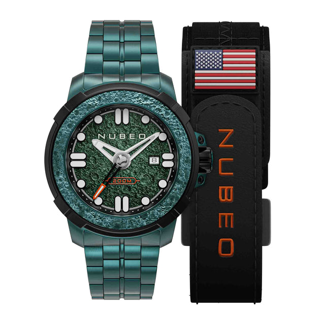 Nubeo Apollo Automatic Forest Green Limited Edition