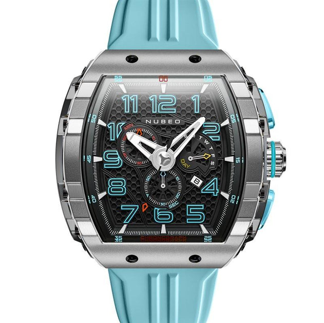 Nubeo Magellan Retrograde Chronograph Aster Blue