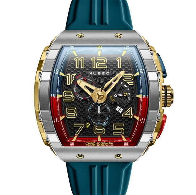 Nubeo Magellan Retrograde Chronograph Gamer Blue