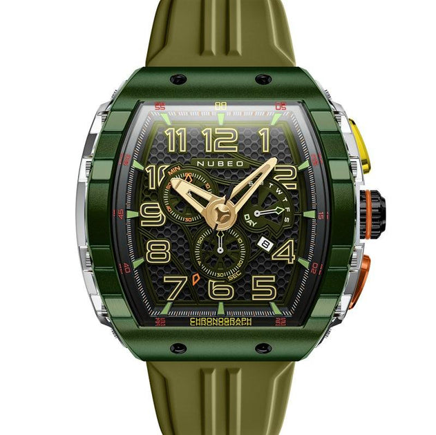 Nubeo Magellan Retrograde Chronograph Oblivion Green