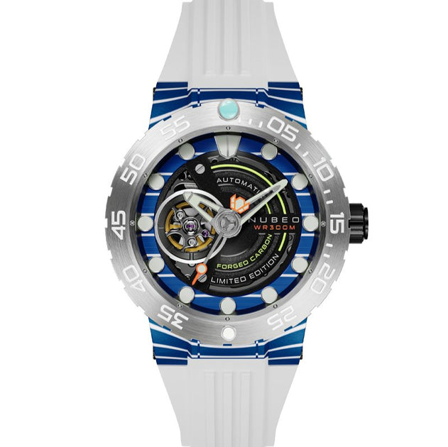 Nubeo Opportunity Automatic Forged Carbon Fiber Limited Edition Carbon Blue