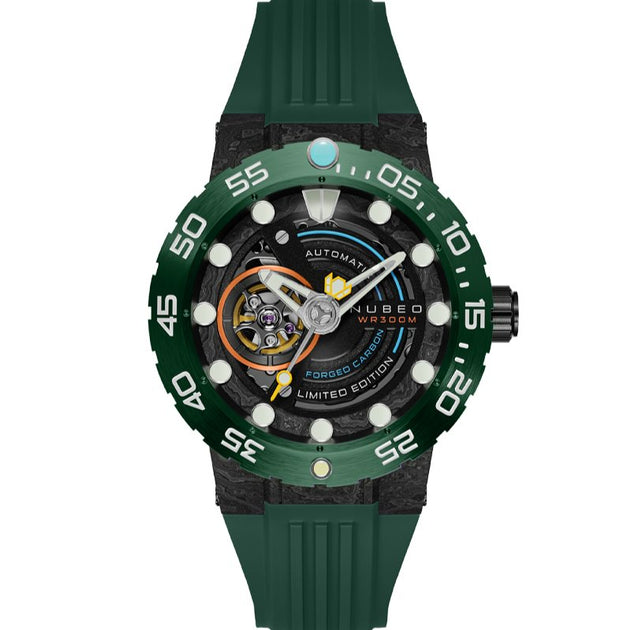Nubeo Opportunity Automatic Forged Carbon Fiber Limited Edition Carbon Green