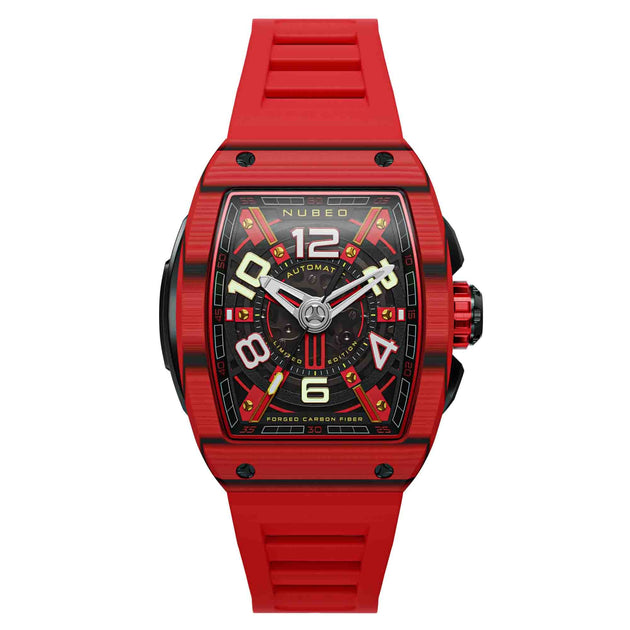 Nubeo Parker Automatic Carbon Red Limited Edition