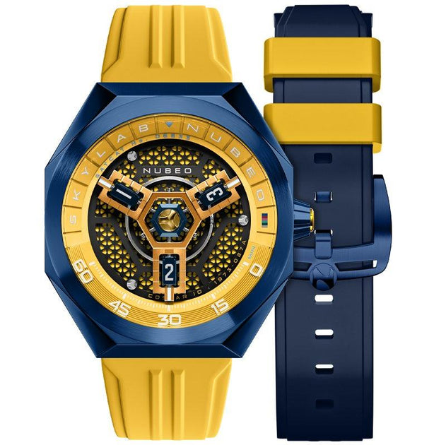 Nubeo Skylab Automatic Limited Edition Yellow Blue