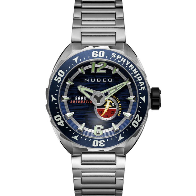 Nubeo Sphyrnidae Automatic Limited Edition Aurora Blue