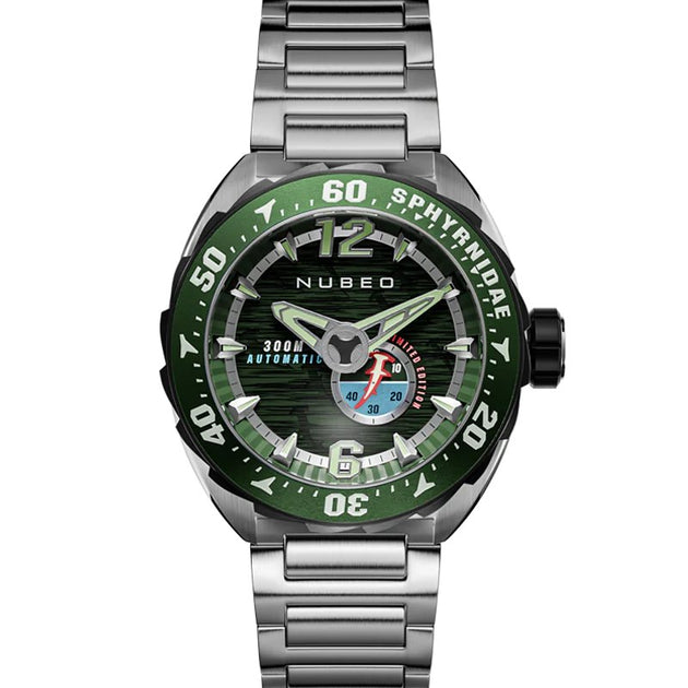 Nubeo Sphyrnidae Automatic Limited Edition Kelp Green