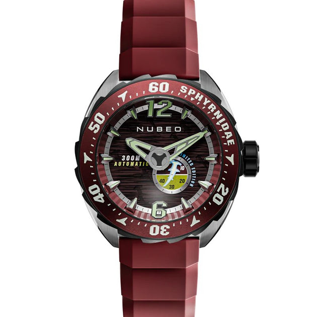 Nubeo Sphyrnidae Automatic Limited Edition Neptone Red