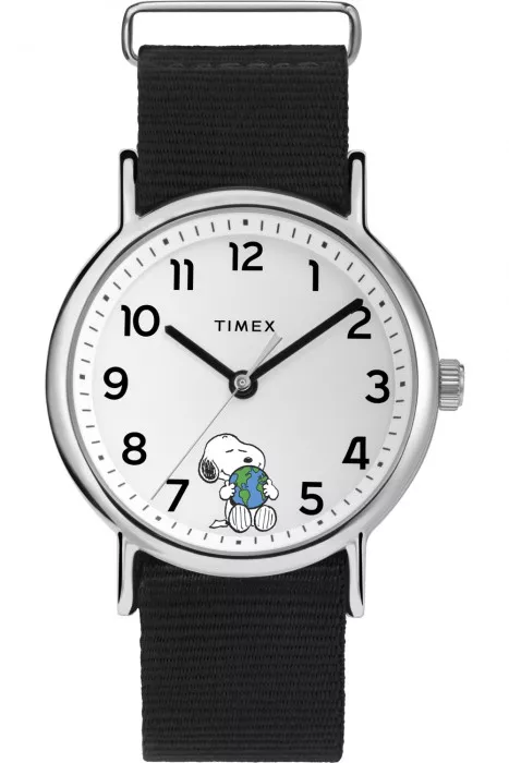 Timex® Analogue 'Peanuts Weekender' Unisex's Watch TW2V07000