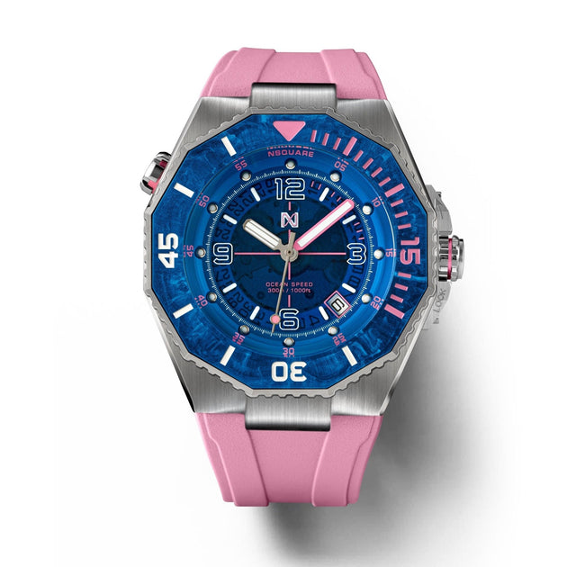 Nsquare Ocean Speed Diver Swiss Automatic 43mm Pink