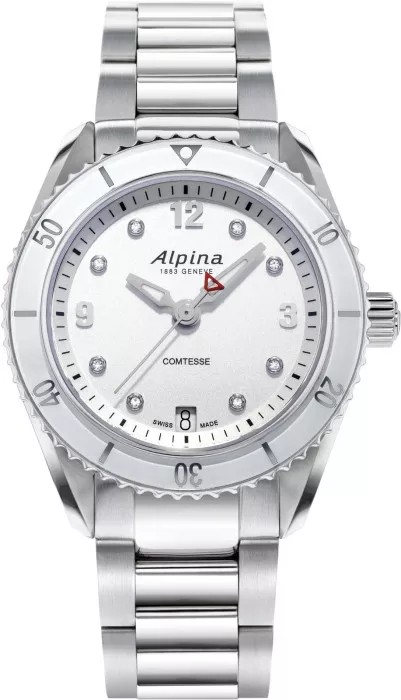 Alpina® Analogue 'Alpiner Comtesse Sport' Women's Watch AL-240SD3C6B