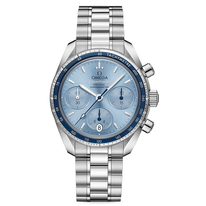 Omega Speedmaster 38 Co-Axial Chronometer Chronograph Steel on Steel - 324.30.38.50.03.001