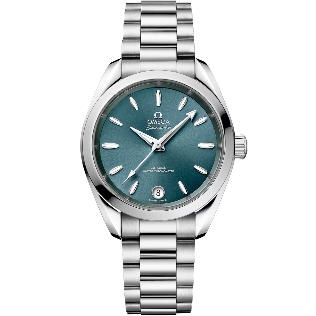Seamaster Aqua Terra Shades 34 mm, steel on steel