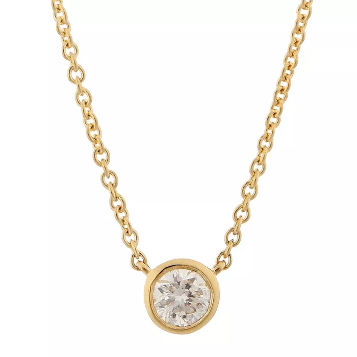 Orphelia® 'Alexandria' Women's Yellow gold 18C Chain with Pendant - Gold KD-2034/1
